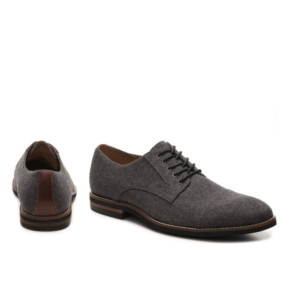 Aston Grey Castro‎ Cap Toe Oxford in Gray Size 12
